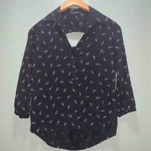 American Eagle Outfitters Tops - American eagle formal top with feathers American Eagle Outfitters Tops - American eagle formal top with feathers